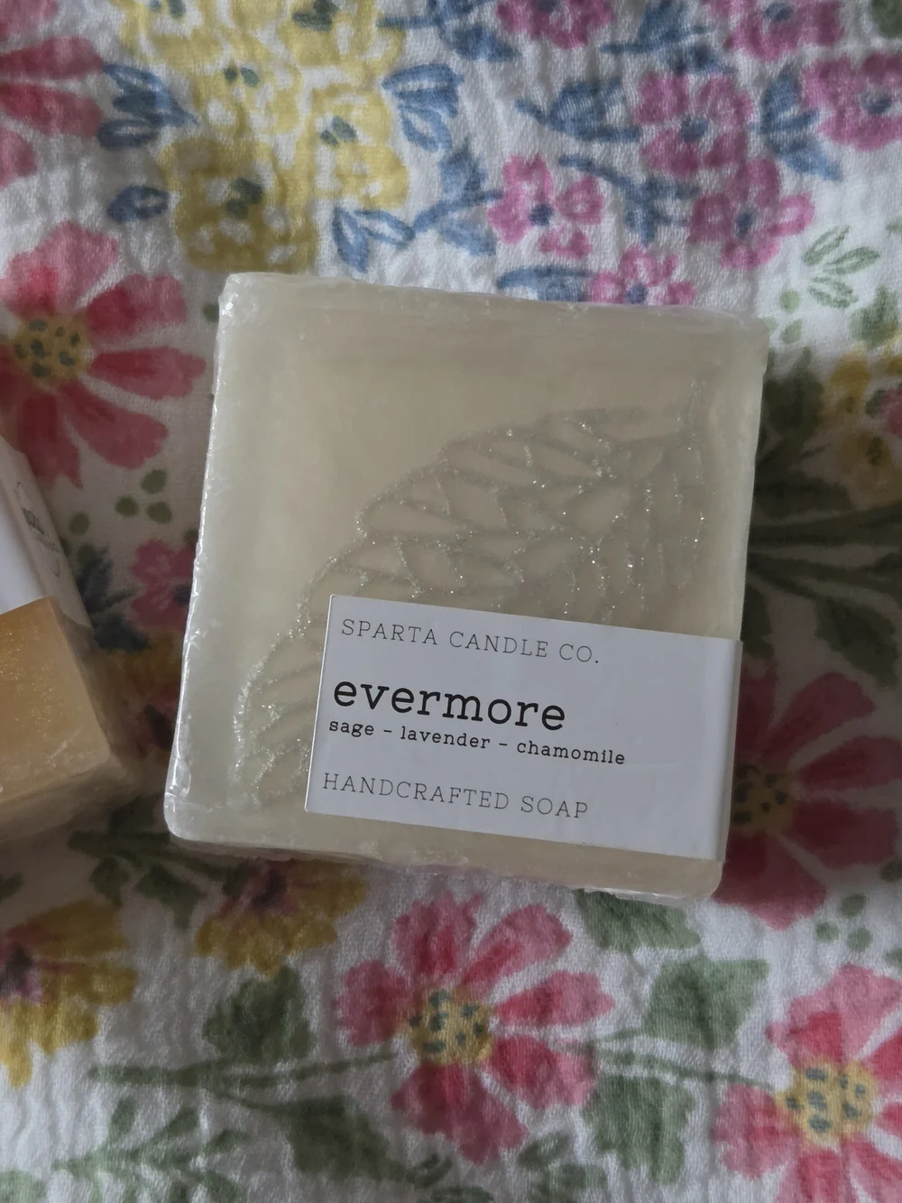 Taylor Swift Fearless (Orange) & Evermore (Cream) Handcrafted Soaps - Dual Pack
